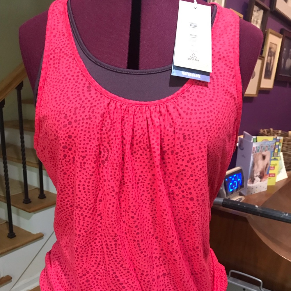 Prana Mika top in Pinkberry, S